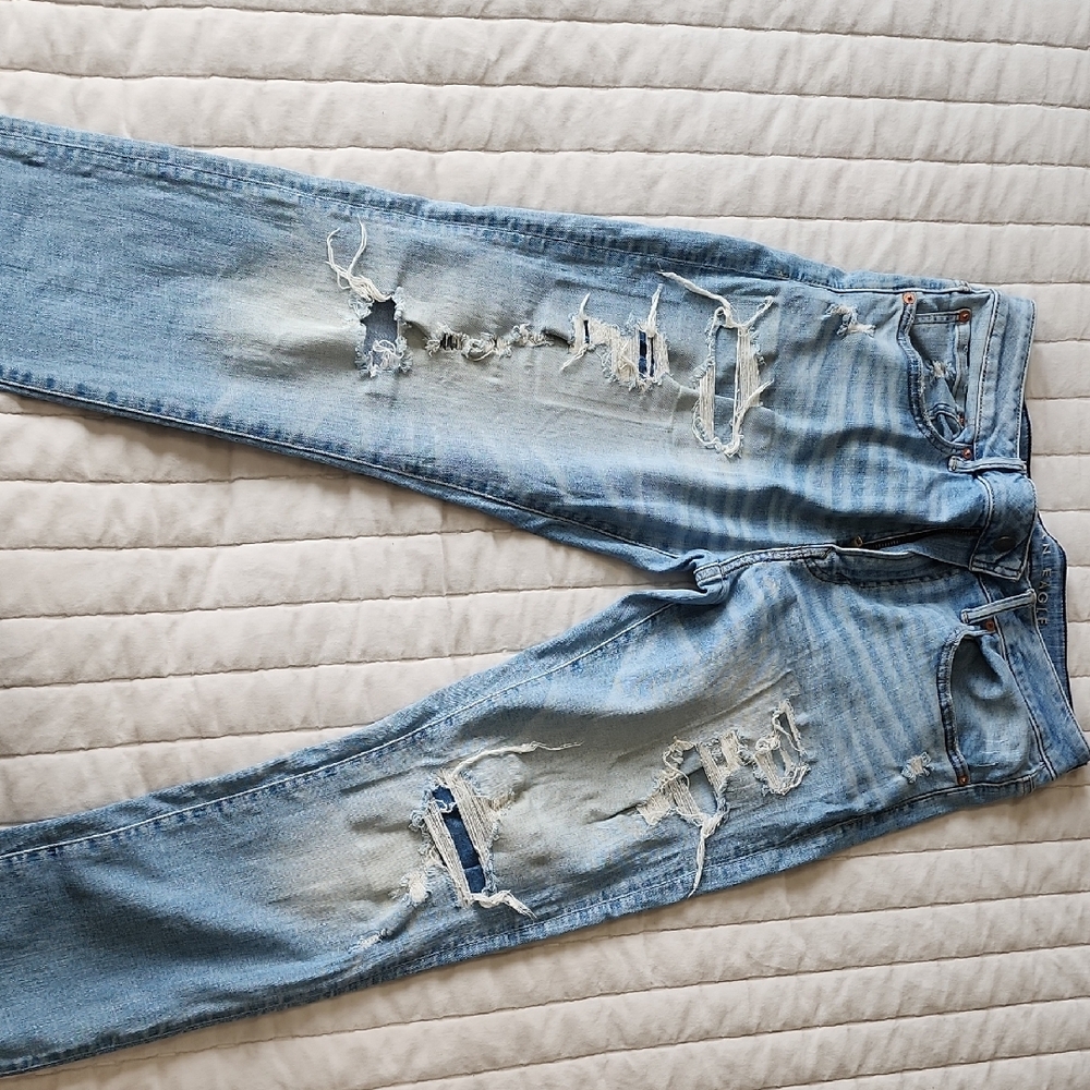 American Eagle Outfitters Blue Skinny Jeans